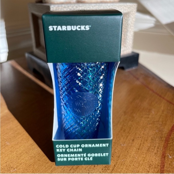 Starbucks Complete Set Five Grande Tumblers + Five Ornament Keychains - Picture 3 of 11